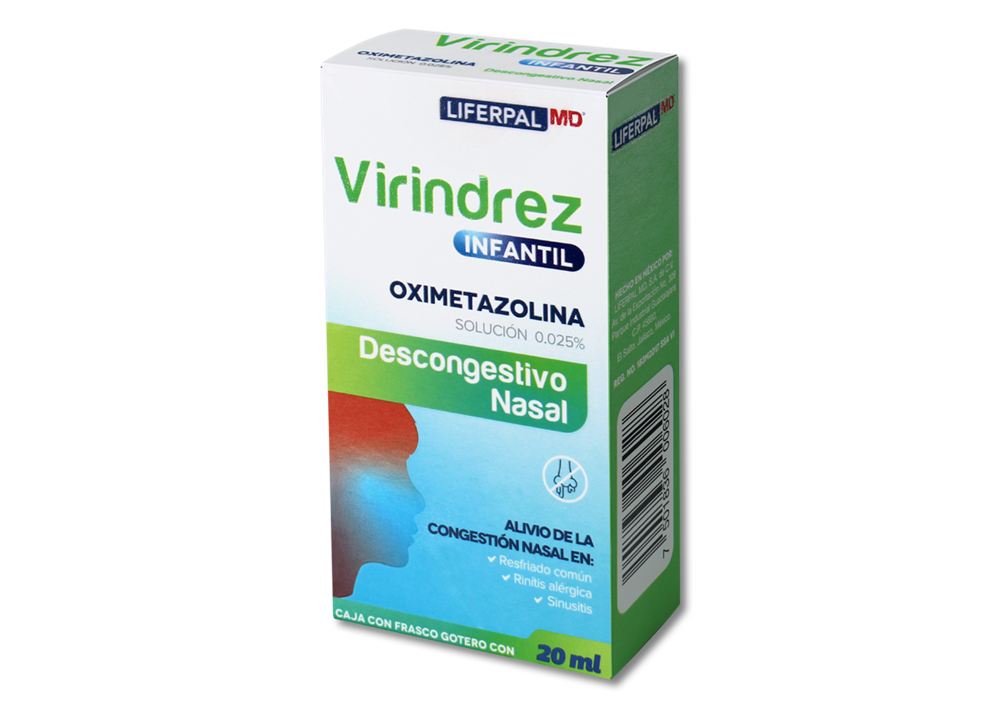 VIRINDREZ INFANTIL 1 ATOM 50 MG/20 ML