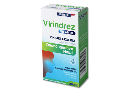 VIRINDREZ INFANTIL 1 ATOM 50 MG/20 ML