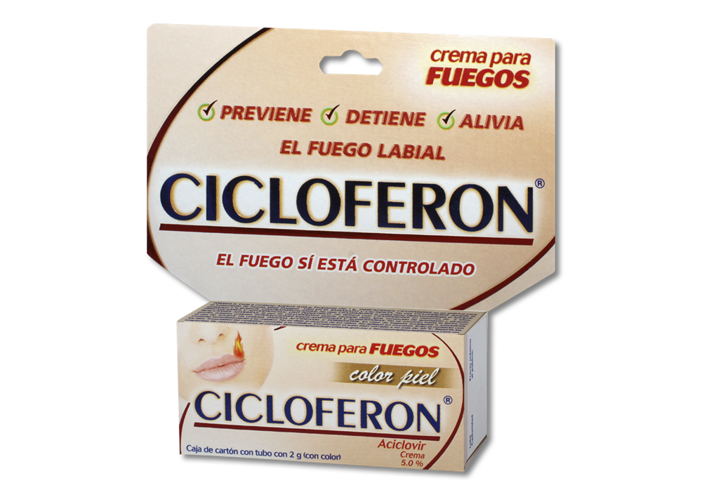 CICLOFERON COLOR PIEL 1 CMA 2G/ 5 %