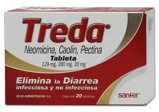 TREDA 20 TAB 280/129/30 MG