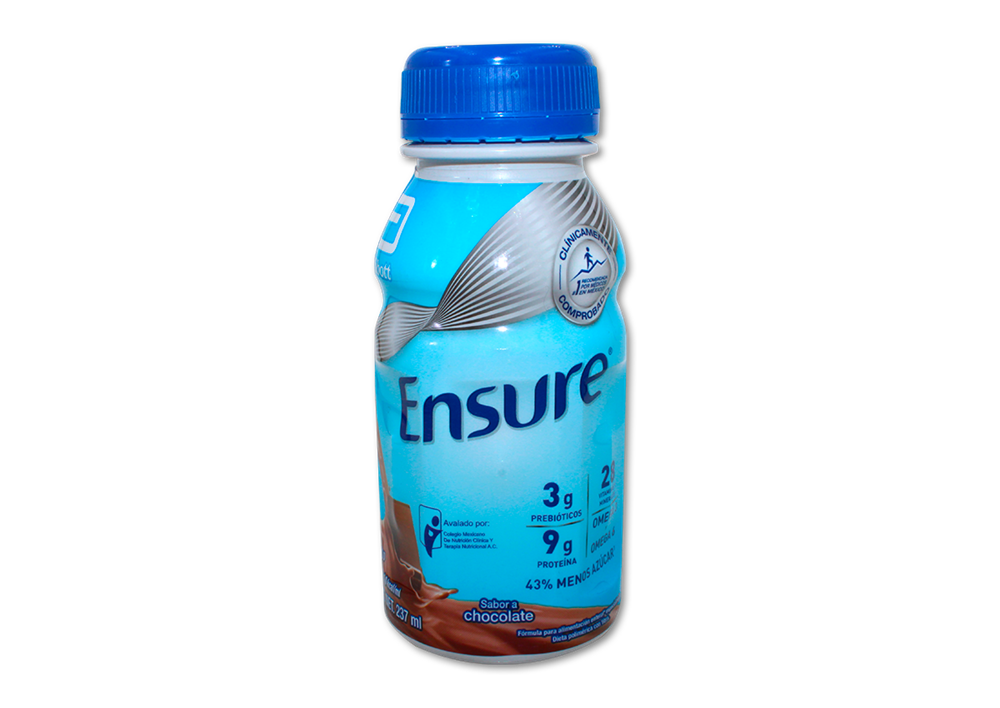 ENSURE CHOCOLATE 1 FRASCO 237 ML