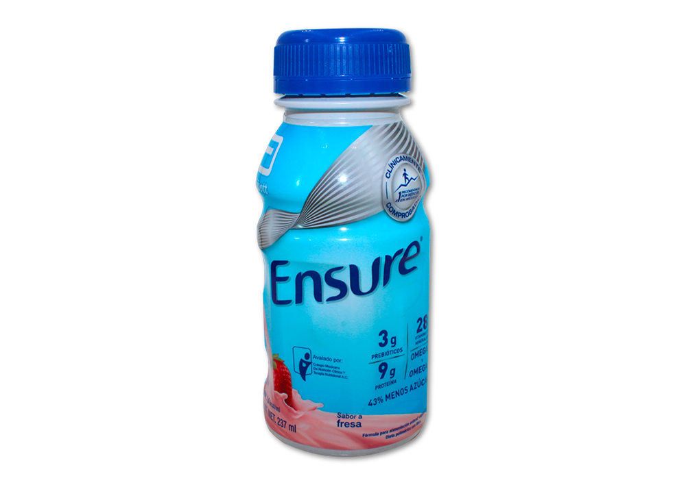 ENSURE FRESA 1 FRASCO 237 ML