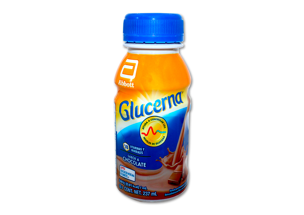 GLUCERNA CHOCOLATE 1 FRASCO 237 ML