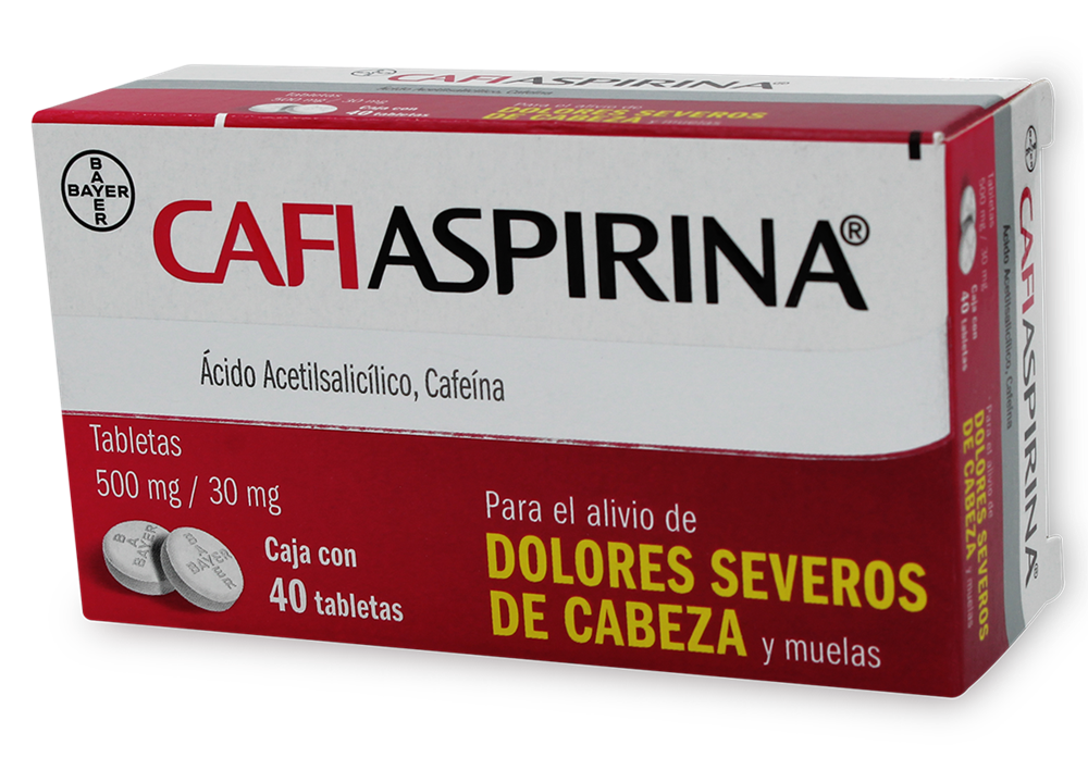 CAFIASPIRINA 40 TAB 500/30 MG
