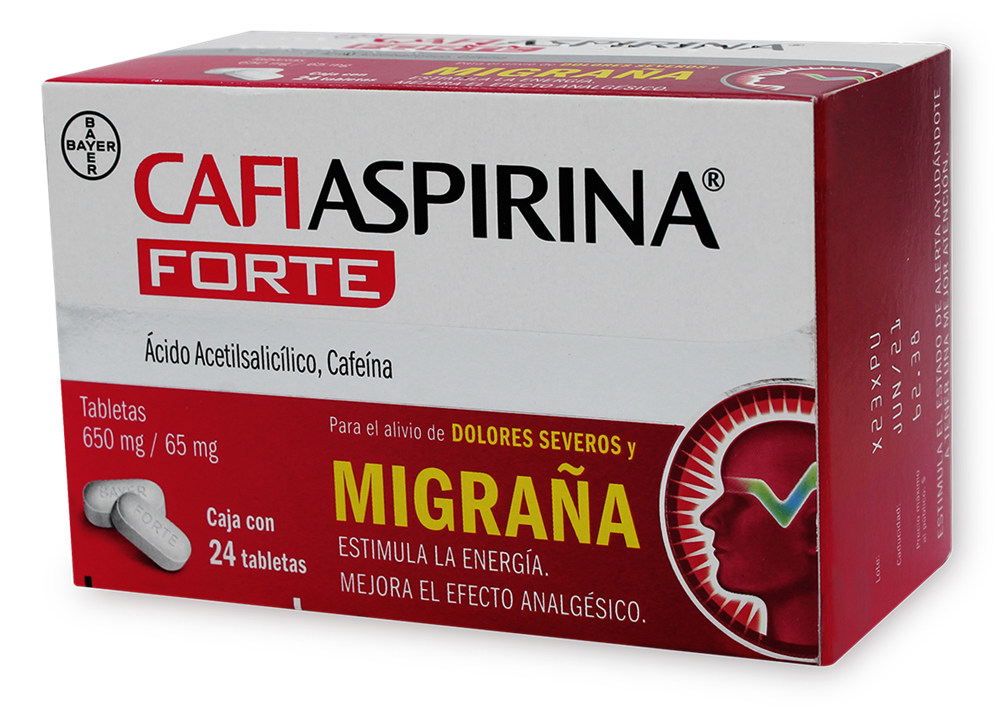 CAFIASPIRINA FORTE 24 TAB 650/65 MG