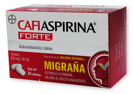 CAFIASPIRINA FORTE 24 TAB 650/65 MG