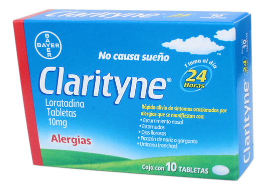 CLARITYNE 10 TAB 10 MG