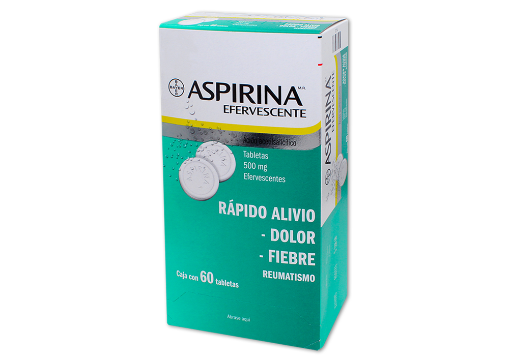 ASPIRINA EFERV AD 500 MG TAB 60