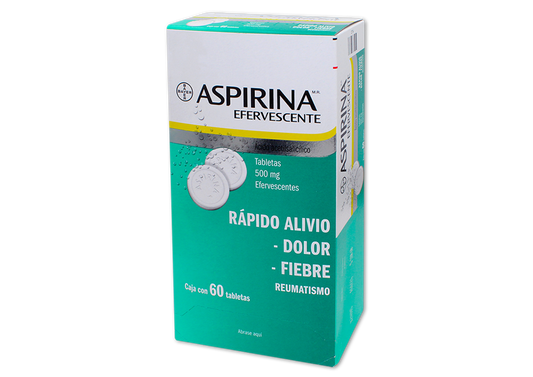 ASPIRINA EFERV AD 500 MG TAB 60