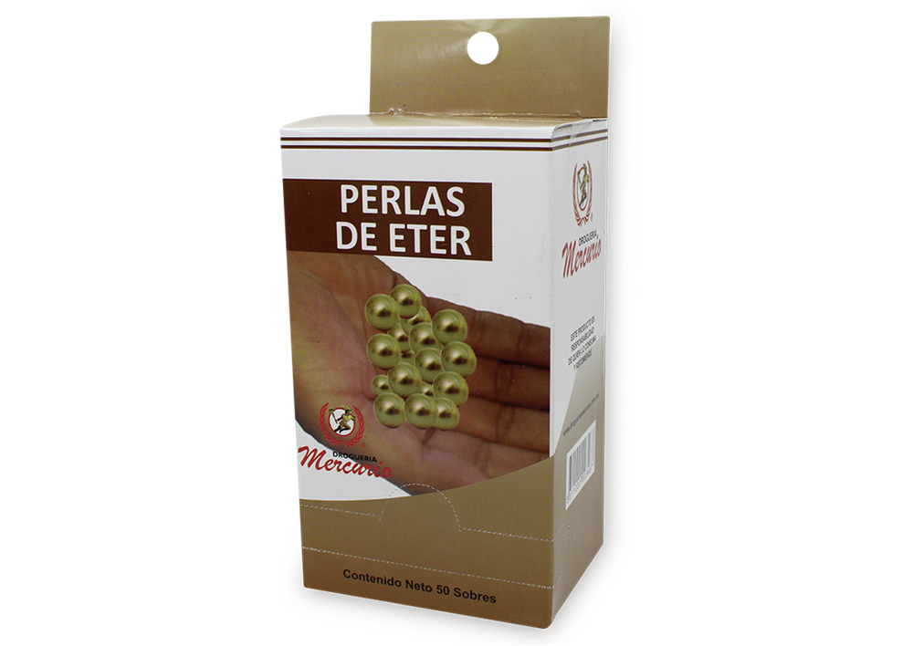 PERL DE ETER 1 EX 50 SOB C/3 PZAS MERCUR