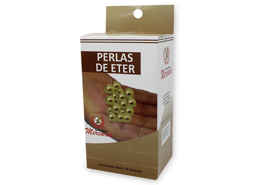 PERL DE ETER 1 EX 50 SOB C/3 PZAS MERCUR