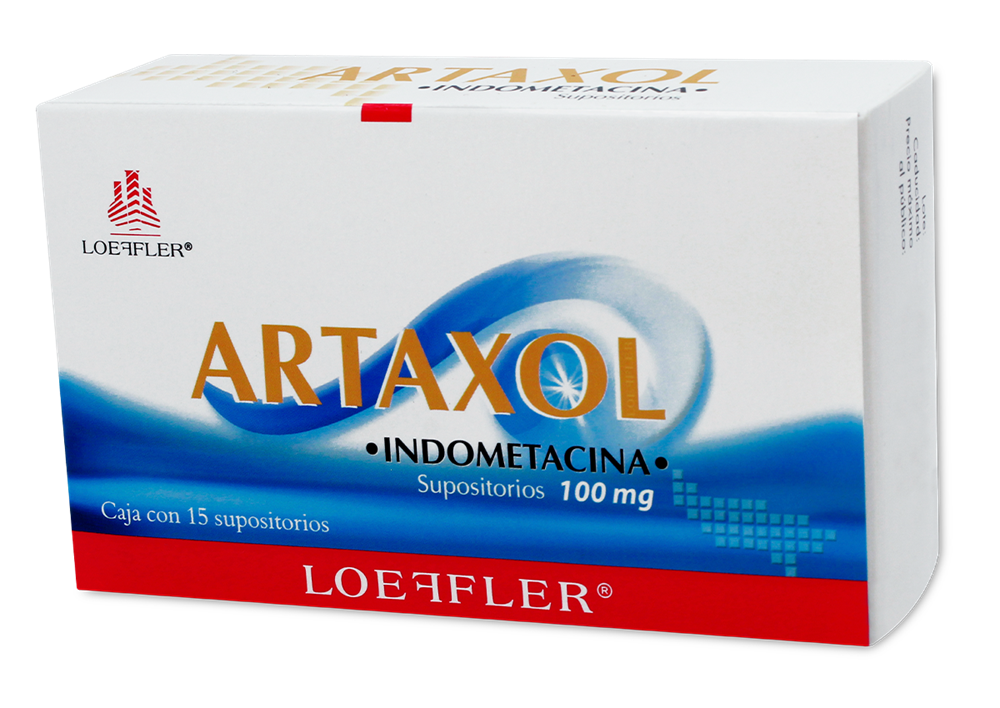 ARTAXOL 15 SUP 100 MG
