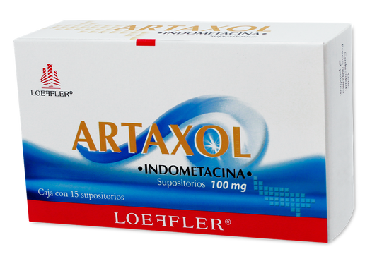 ARTAXOL 15 SUP 100 MG