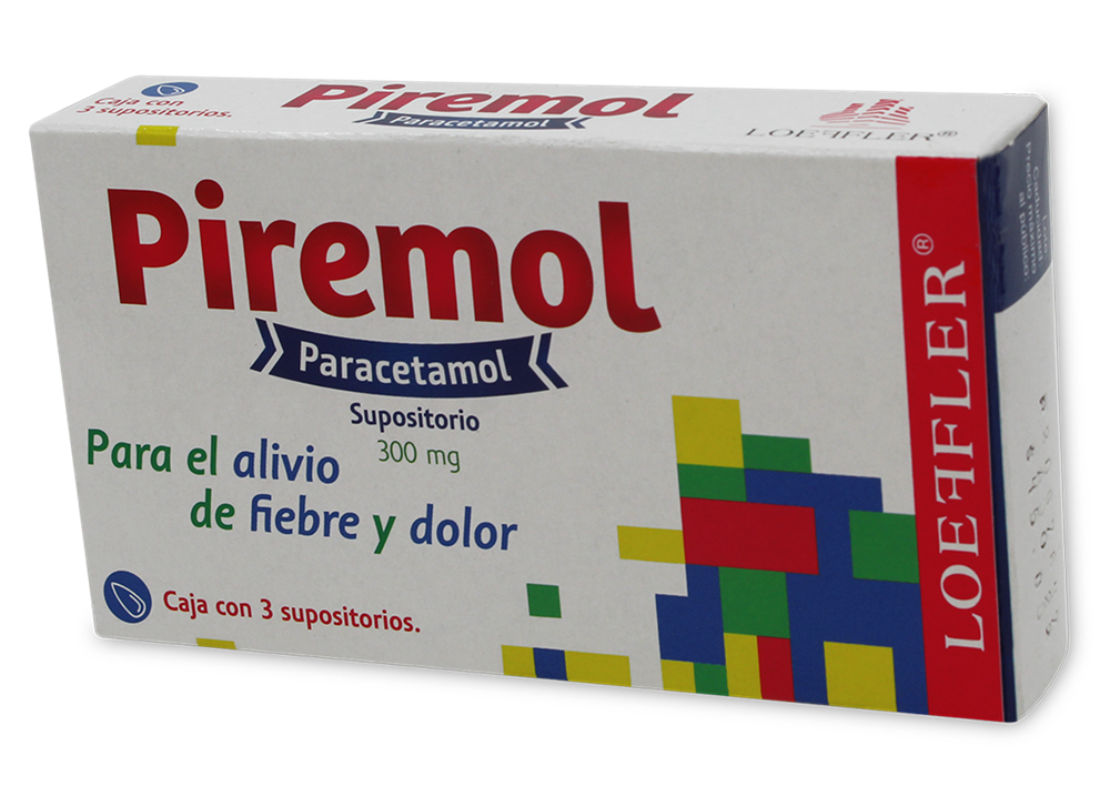PIREMOL 3 SUPO 300 MG