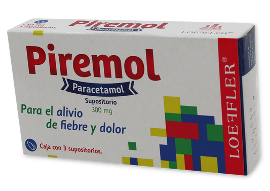 PIREMOL 3 SUPO 300 MG