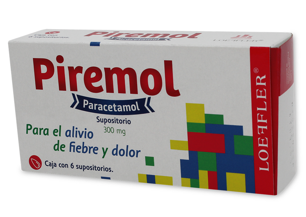 PIREMOL LOEFFLER 6 SUP 300 MG