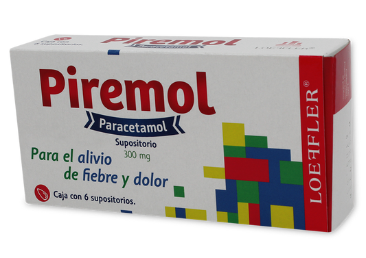 PIREMOL LOEFFLER 6 SUP 300 MG