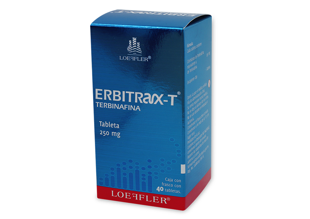 ERBITRAX-T 40 TAB 250 MG