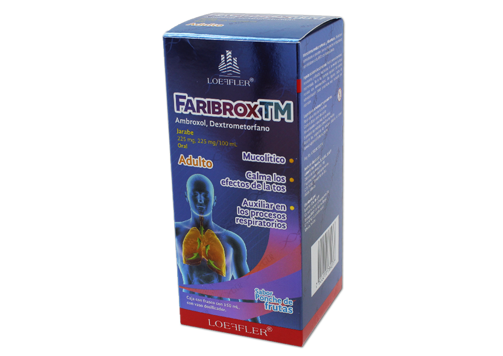 FARIBROX TM ADULTO 1 JBE 225/225MG/100/1