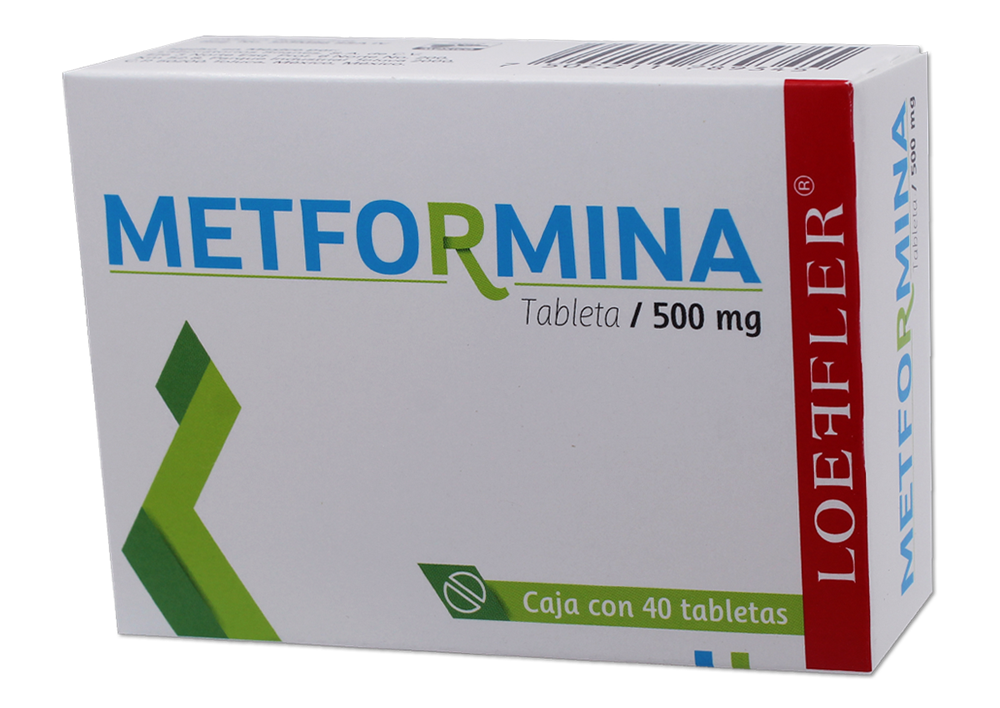 METFORMINA 40 TAB 500 MG