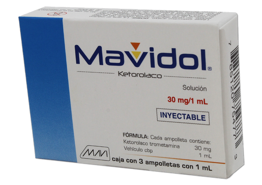MAVIDOL 3 AMP 30 MG