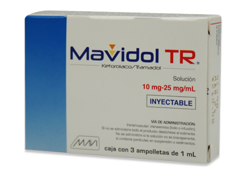 MAVIDOL TR 3 AMP 25/10 MG