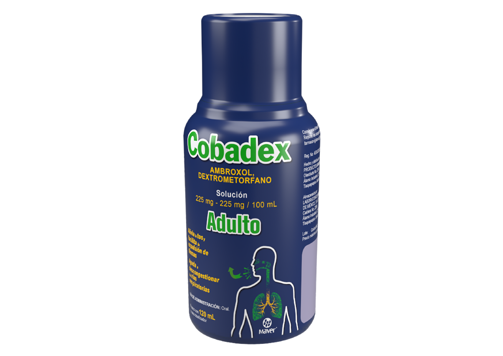 COBADEX AD 1 JBE 225/225MG/100/120 ML
