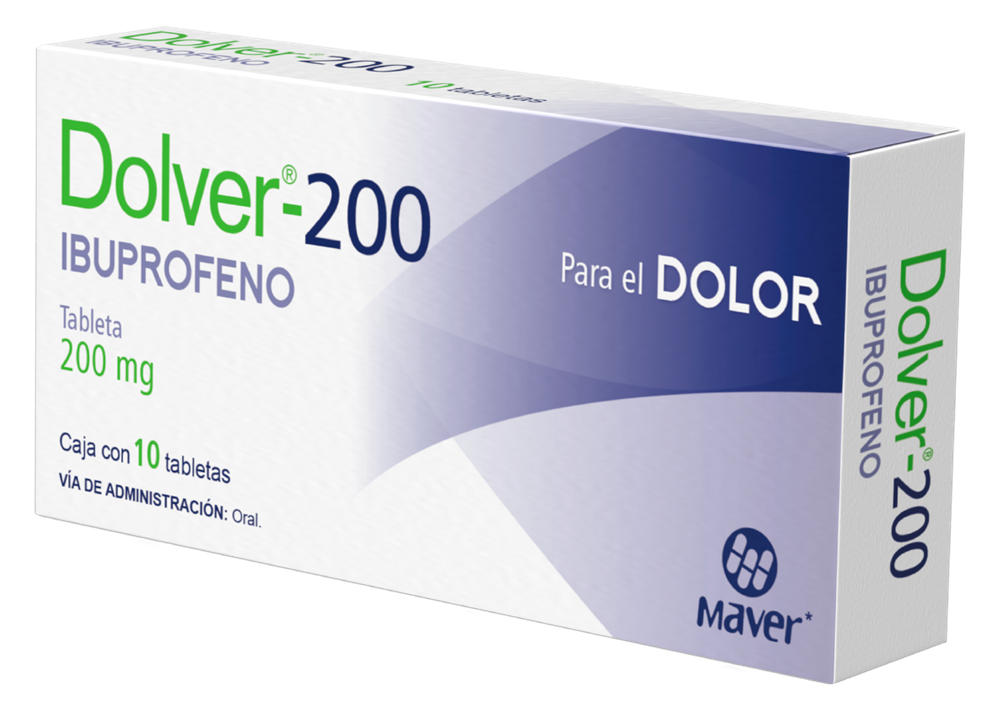 DOLVER 10 TAB 200 MG