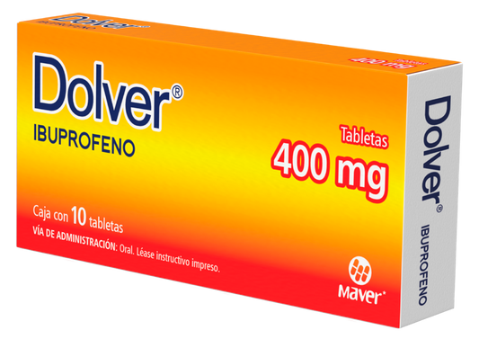DOLVER 10 TAB 400 MG