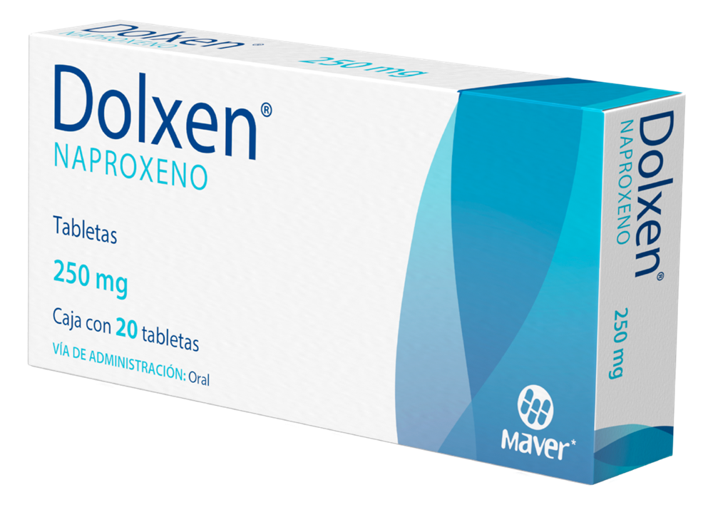 DOLXEN 20 TAB 250 MG
