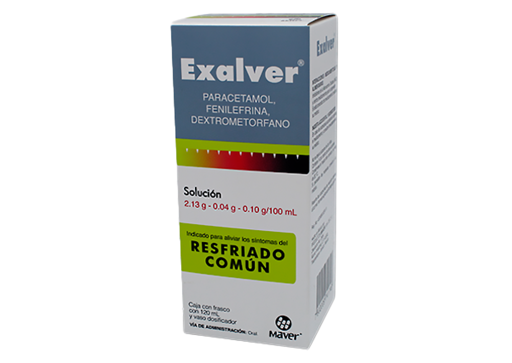 EXALVER 1 SOL 200/200/100MG/5/120 ML
