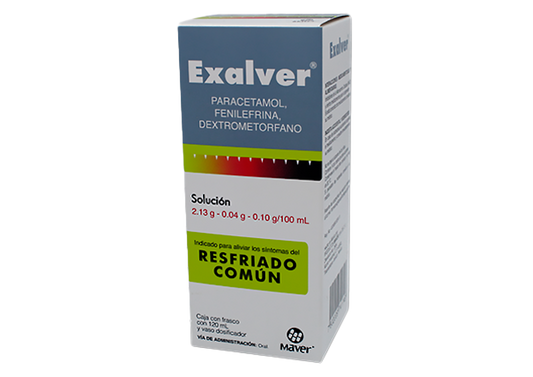 EXALVER 1 SOL 200/200/100MG/5/120 ML