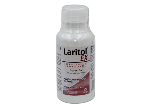 LARITOL EX 1 JBE 600/100MG/5/120 ML