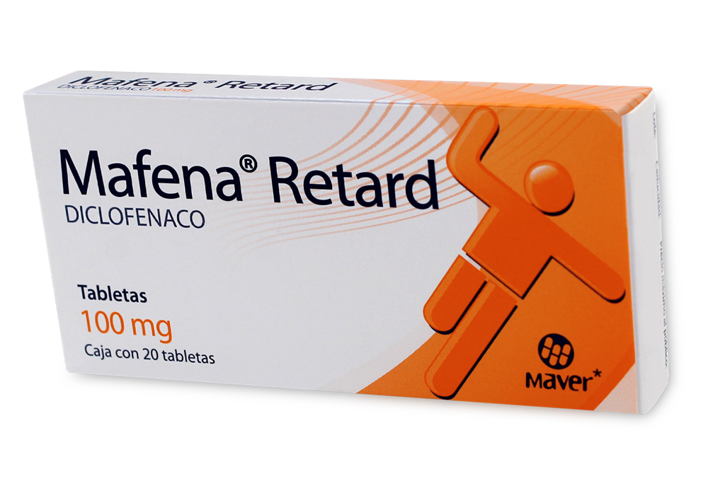 MAFENA RETARD 20 TAB 100 MG