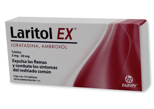 LARITOL EX 10 TAB 30/5 MG