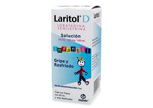 LARITOL D INF 1 JBE 100/50MG/5/60 ML