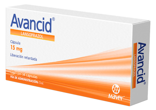 AVANCID 14 CAPS 15 MG