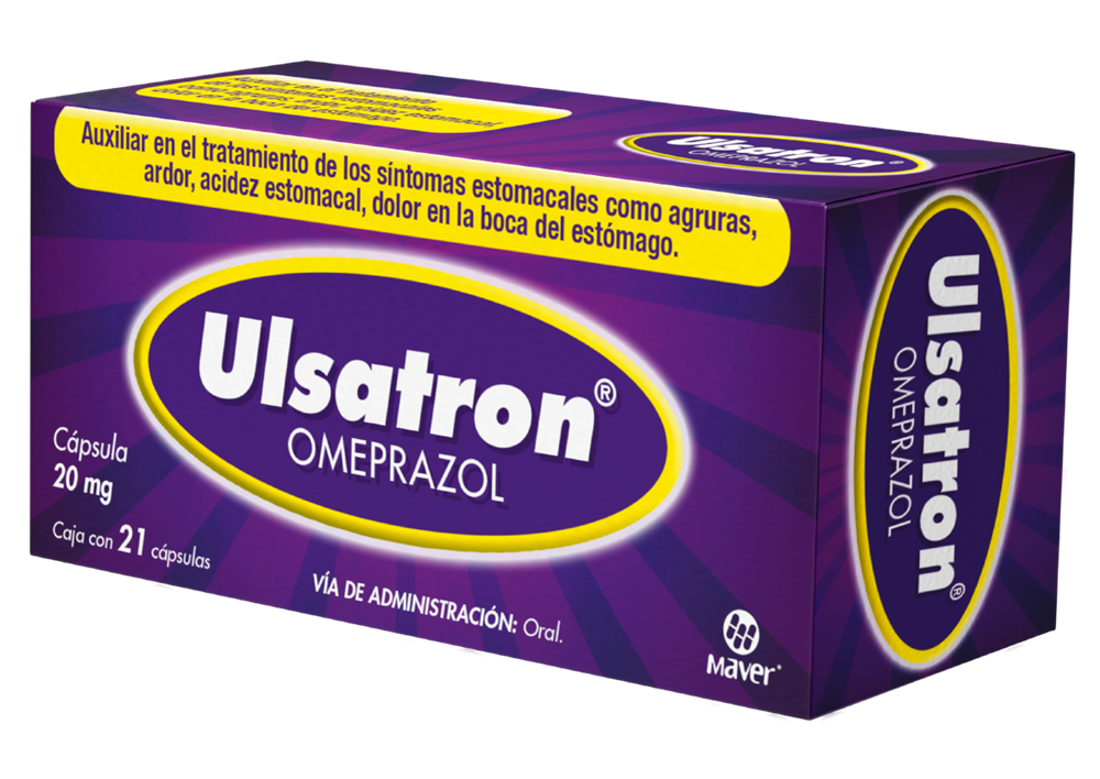 ULSATRON 21 CAPS 20 MG