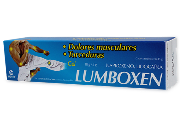 LUMBOXEN AZUL 1 GEL 10G/2G DE 35 G