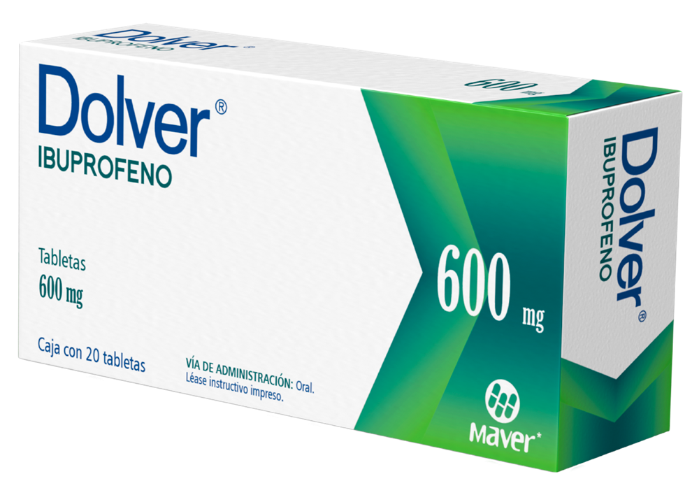 DOLVER 20 TAB 600 MG
