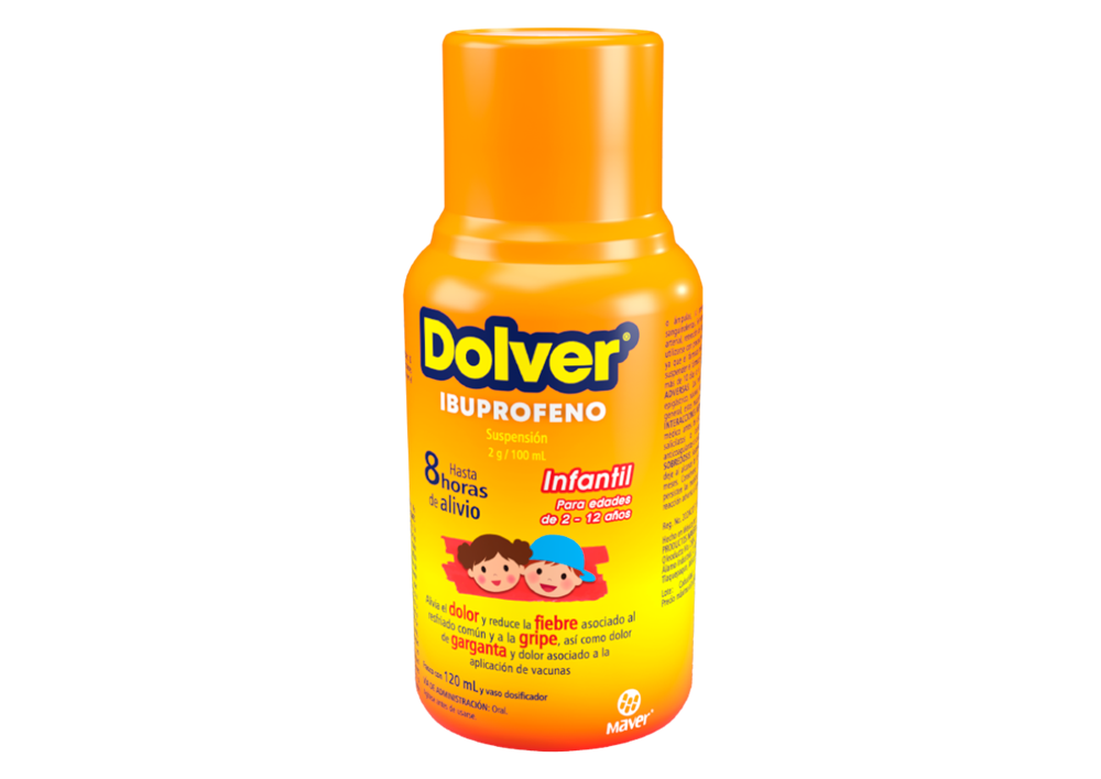 DOLVER INFANTIL 1 SUSP 100/5/120 ML