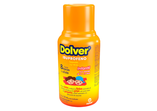 DOLVER INFANTIL 1 SUSP 100/5/120 ML