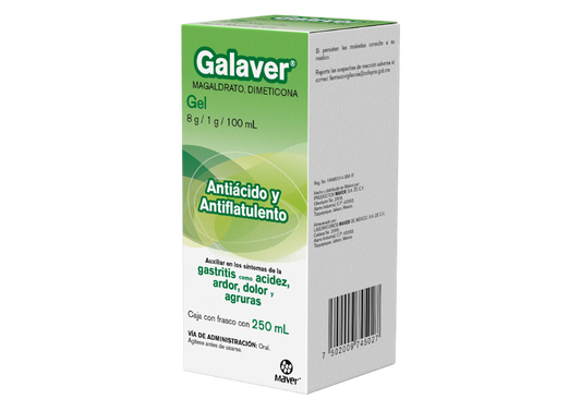 GALAVER 1 GEL 8MG/1MG/250 ML