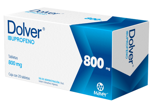 DOLVER 20 TAB 800 MG