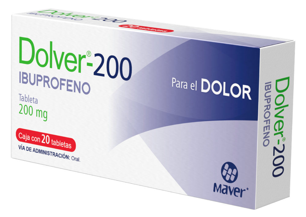 DOLVER 20 TAB 200 MG