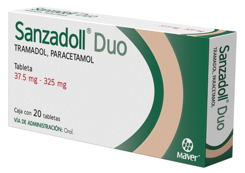 SANZADOLL DUO 20 TAB 37.5/325 MG