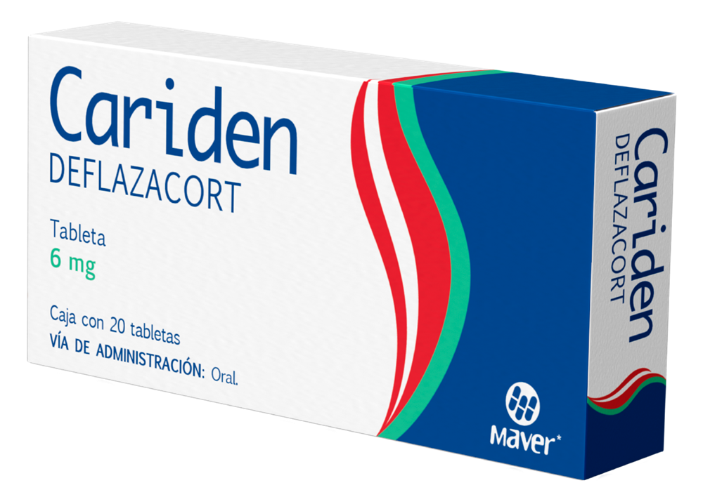 CARIDEN 20 TAB 6 MG