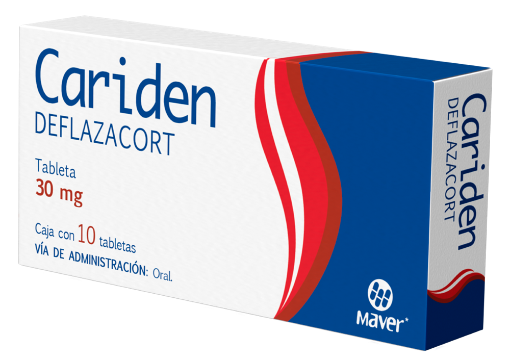 CARIDEN 10 TAB 30 MG