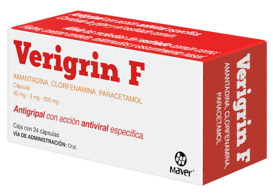 VERIGRIN F 24 CAPS 50/3/300MG
