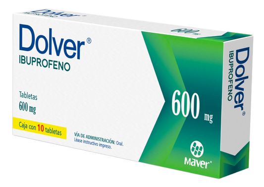 DOLVER 10 TAB 600 MG